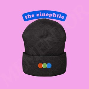 cinephile letterboxd Cuffed Beanie
