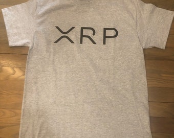 XRP Crypto Ripple criptomoneda camiseta afligida