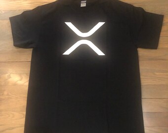 XRP Crypto Ripple criptomoneda camiseta afligida