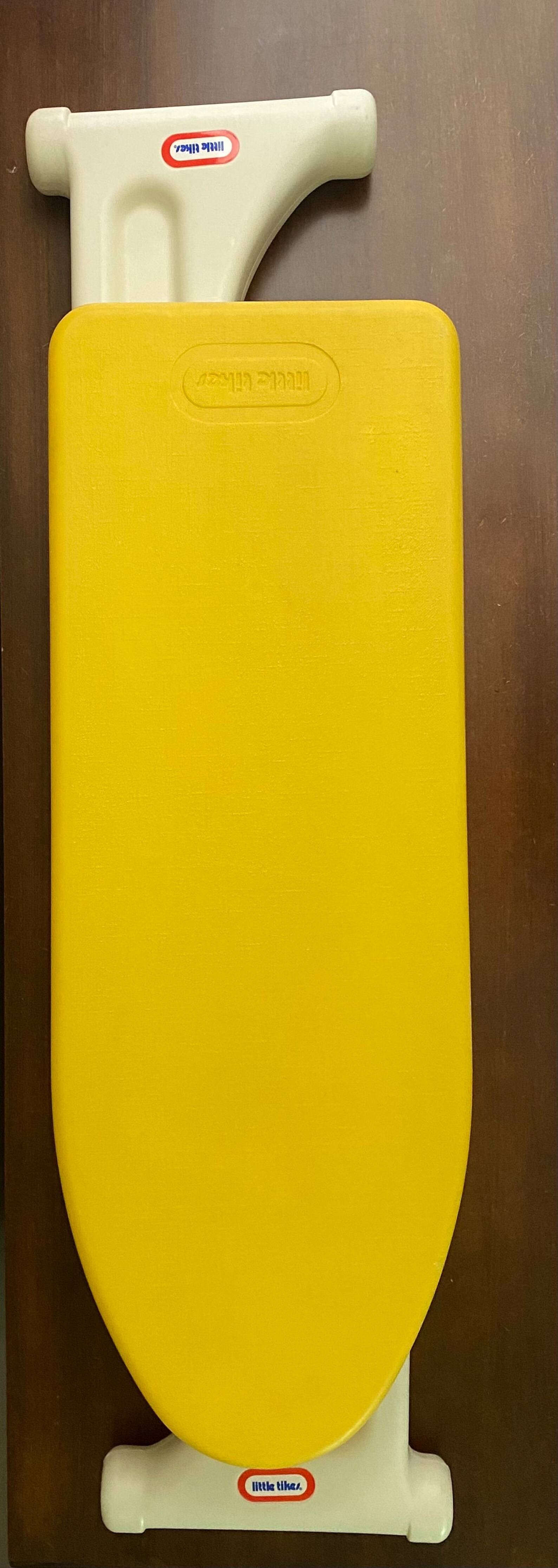 Vintage Little Tikes 1970s Kids Pretend Play Ironing Board and Iron