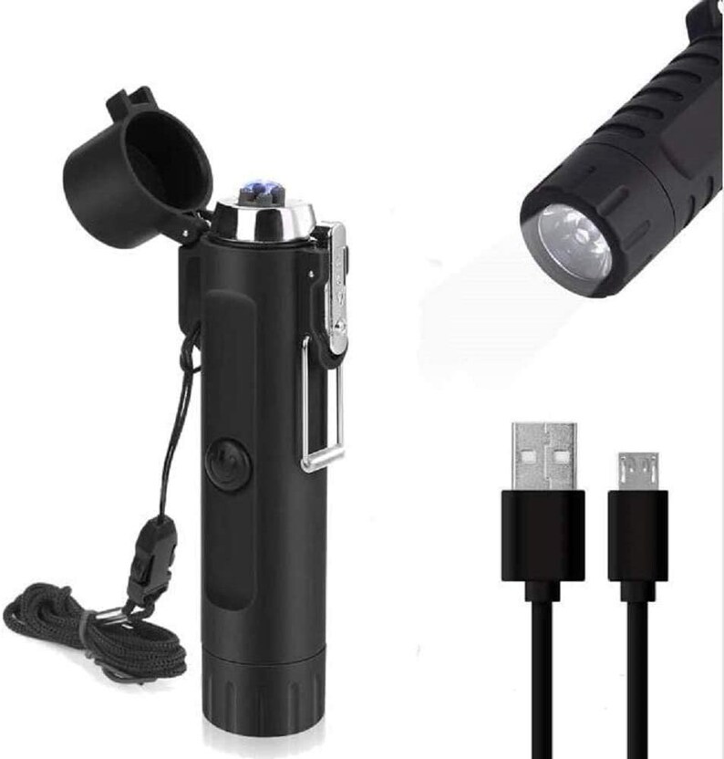 Plasma Lighter Waterproof 3 In 1 Electric Lighter Etsy