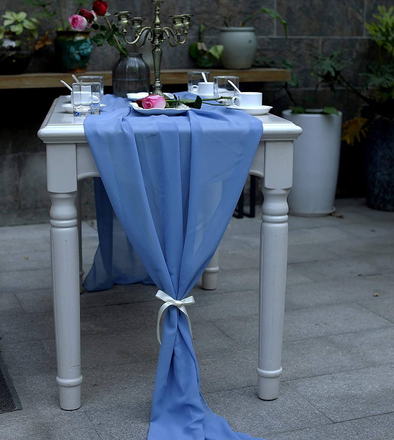 Chiffon Wedding Table Runners 11Ft 29 x 130 Inches for Etsy