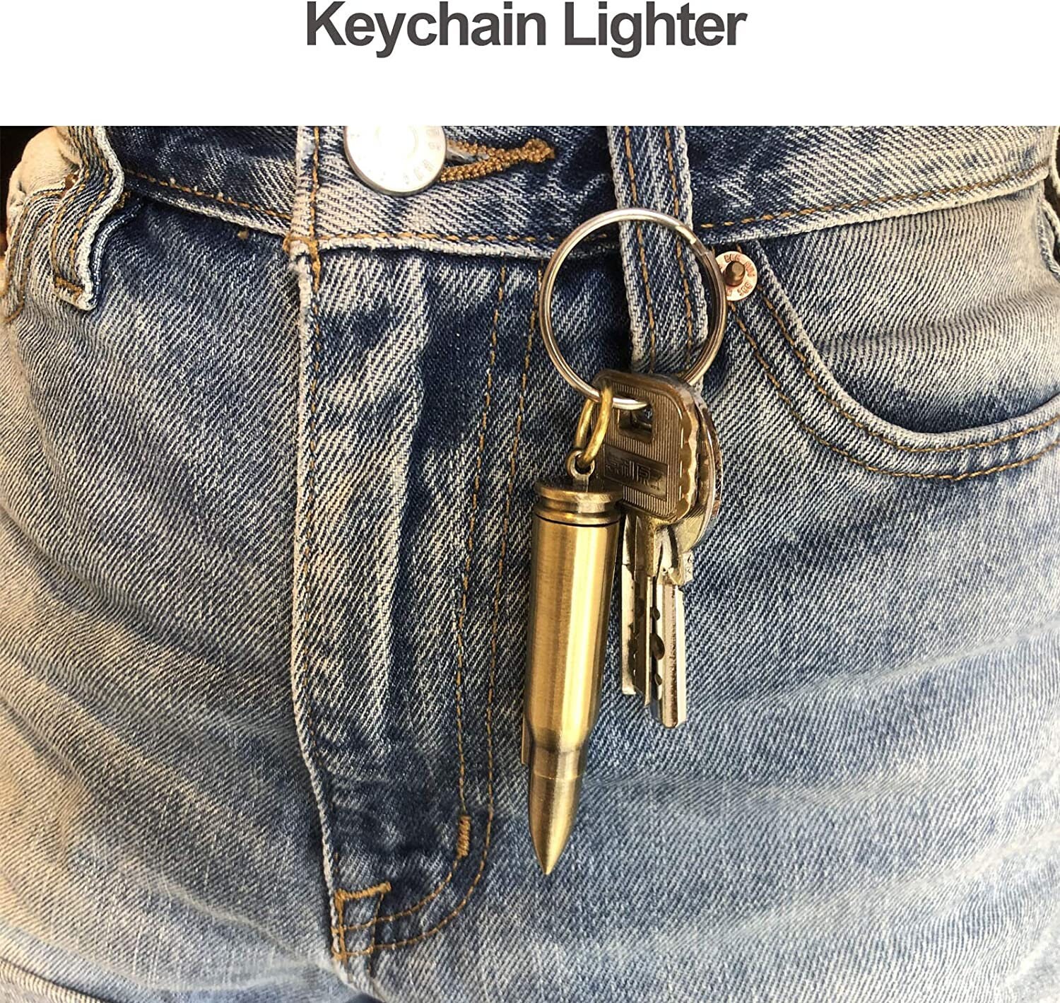 Permanent Match Keychain Fire Starter Flint Permanent Metal Etsy