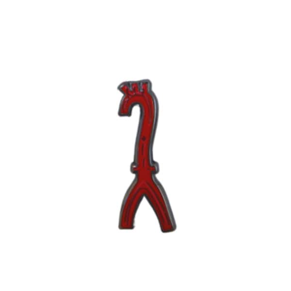 Aorta Ascending Abdominal Iliac Artery Vascular Enamel Pin