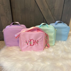 Kid’s Nylon Personalized Embroidered Lunchbox