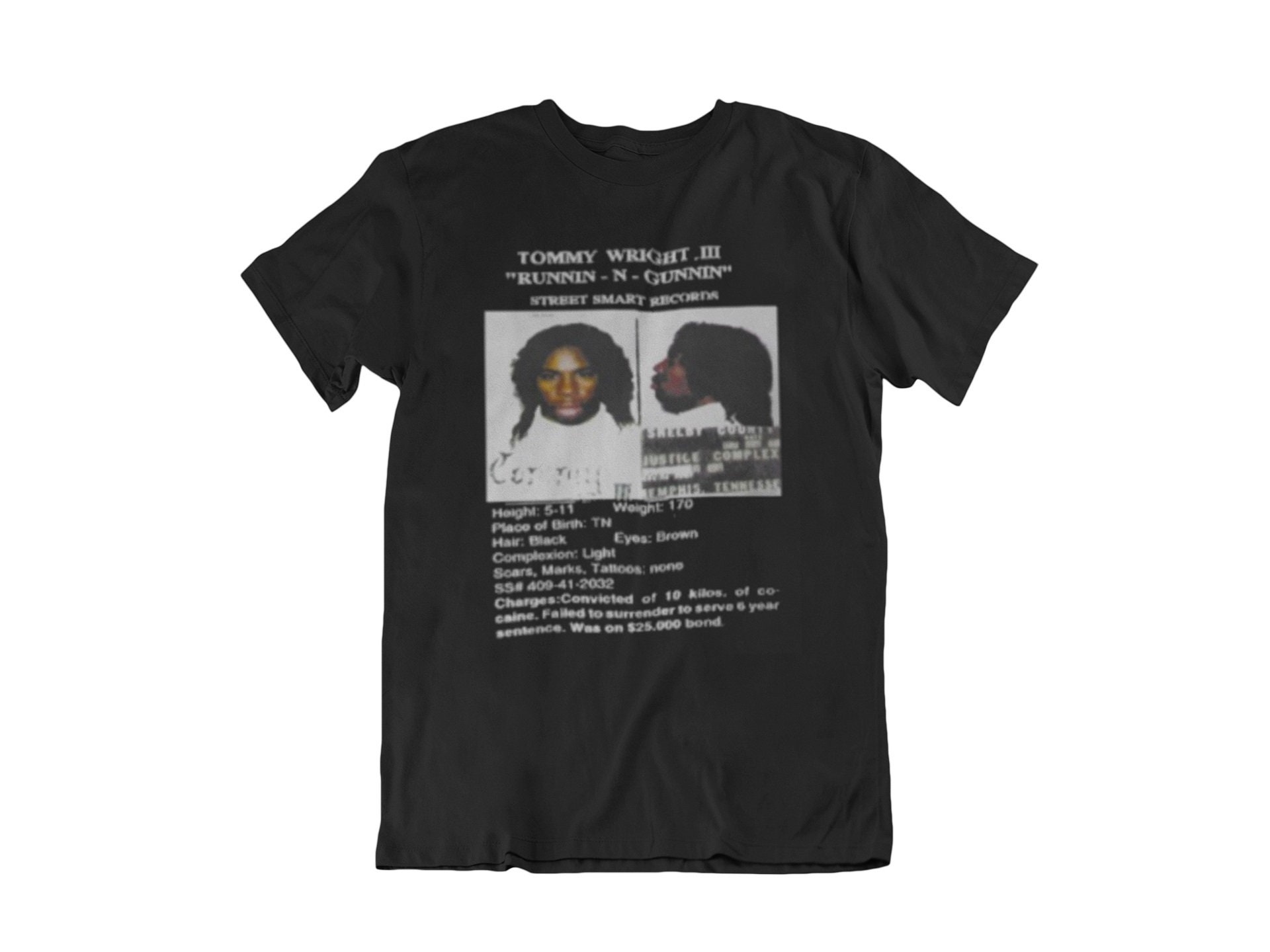 tommy wright t shirt