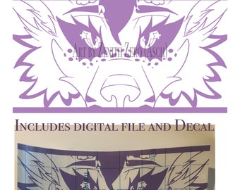 Custom Fursona Decal
