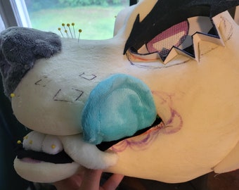 Posable fursuit/cosplay tongues