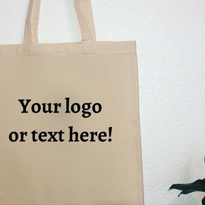 Custom Tote Bag, Custom Embroidery Tote Bag, Promotional Tote bag, Personalized Tote bag, custom name Embroidered tote bag, custom tote