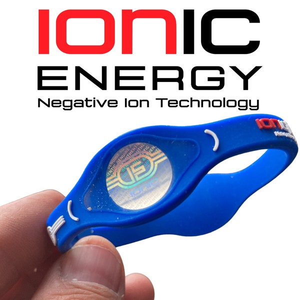 Balance Power Bracelet Wristband Ionic Energy Silicone Band Hologram Negative Ion EMF protection