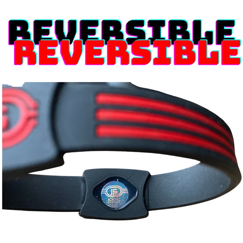 Ionic Energy Power Balance Bracelet 2 in 1 Hologram Negative Ion Technology Rx Magnetic Therapy Dr image 7