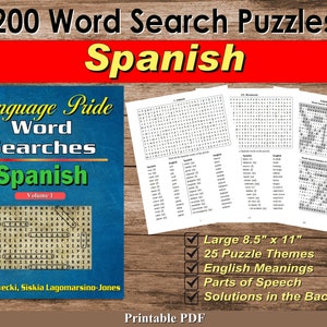 Sprache Pride Wortsuche Ebook - Spanisch - Band 1