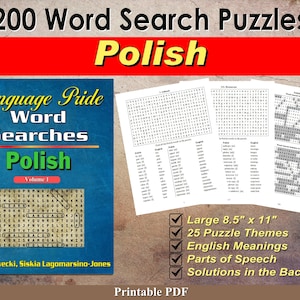 Sprache Pride Wortsuche Ebook - Polish - Volume 1