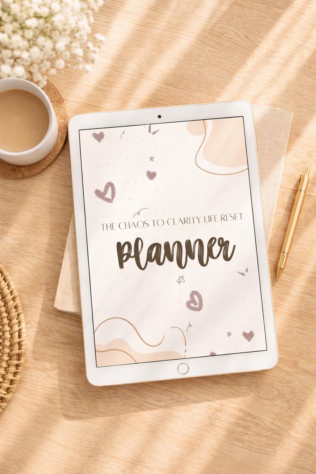 Life Reset Planner | Self Care, Habit Tracker, Goal Setting (digital ...
