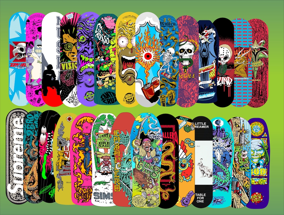 Skateboard Deck Decal Requests Etsy Australia