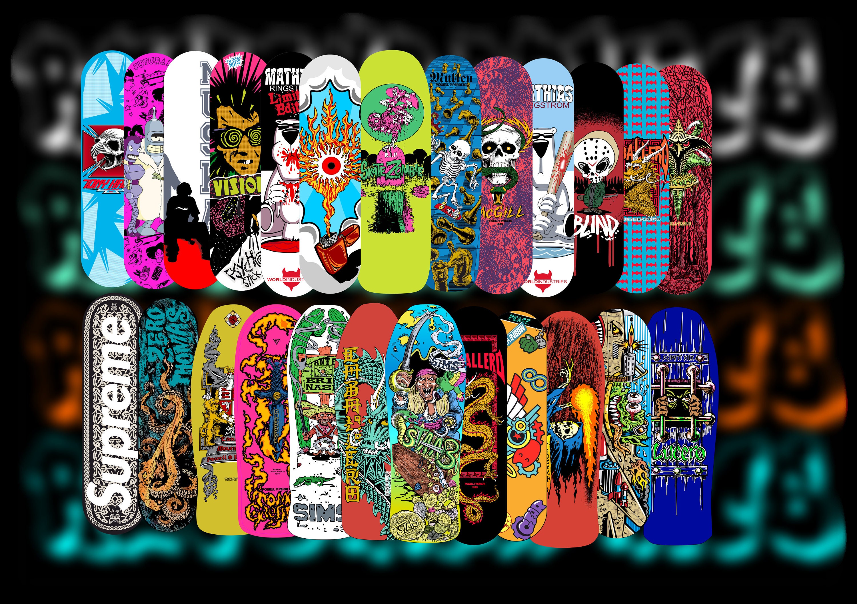 Variflex skateboard - Etsy 日本