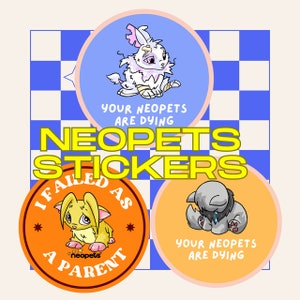 Neopets Sticker Pack