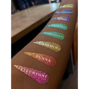 Summer Fantasy REIGNbow Collection - Molten Liquid Eyeshadow, Rainbow eyeshadow, rainbow makeup, multichrome eyeshadow, holographic makeup