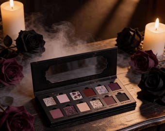 Nevermore 12-Pan Pressad Pigment- och Ögonskuggspalett