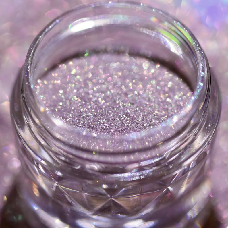 Wildflower Fairy Multichrome Moon Dust, Duochrome Eyeshadow, Sparkly Makeup,Holographic, Cosplay, Chameleon Flake, Glitter Eyeshadow image 1