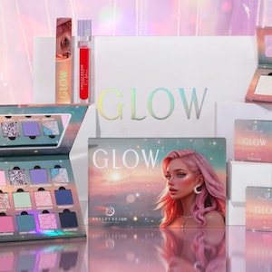 Glow Collector&#39;s Sets- Limited Edition, Multichrome Eyeshadow, Duochrome Makeup Pallet, Sparkly Makeup, Pastel Eyeshadow