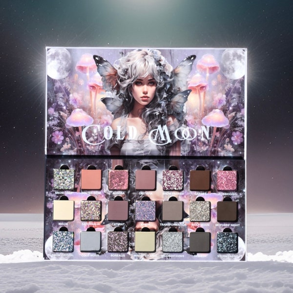 Cold Moon Lidschatten Palette