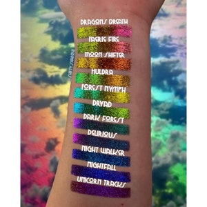 Enchanted Forest Multichrome Full Moon Pressed Eyeshadow Collection