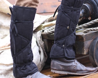"Eisenbrück" leg pads – padded leg protection for LARP & medieval reenactments, 3 colors