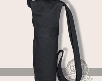 "Tetra" canvas bottle bag for 0.5 l & 1.5 l bottles, LARP costume, 2 colors