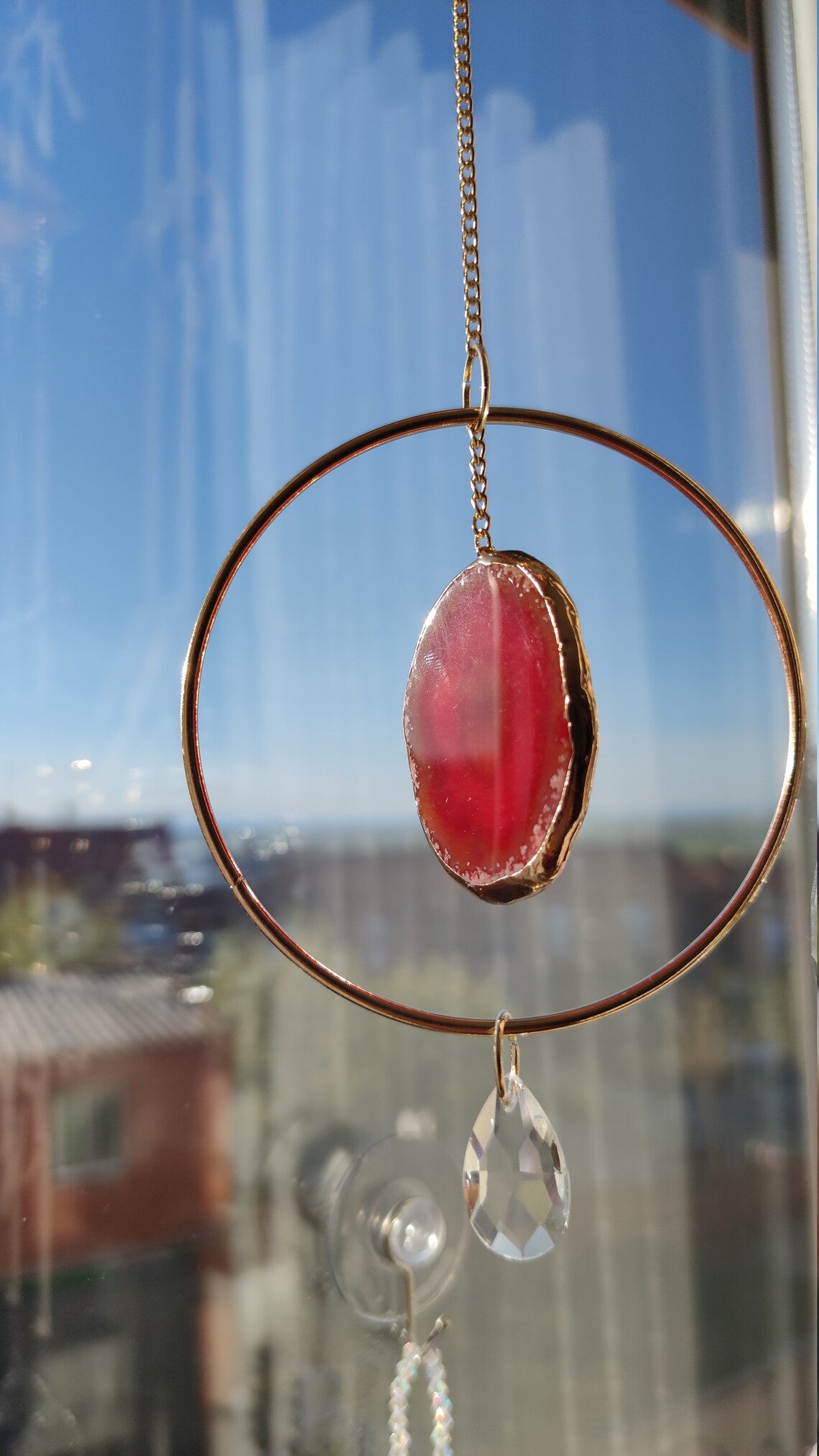 Suncatcher difusor de luz atrapa sol cristales Etsy