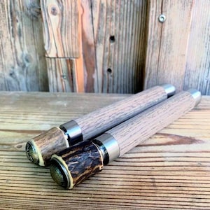 Geweih Flachmann Schnapsflasche Rothirsch XL Lederhose