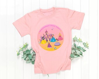 Princessnaut Space Party Kids' and Adult T-shirt