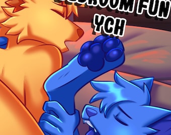 Furry Bedroom Fun YCH