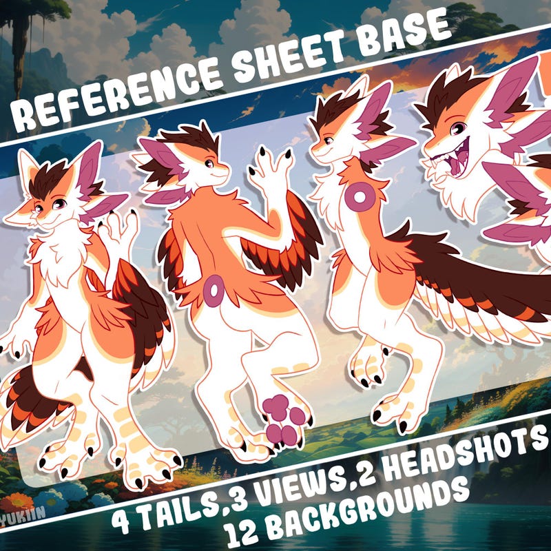 Hawk Ref Base Dragon Ref Base - Etsy