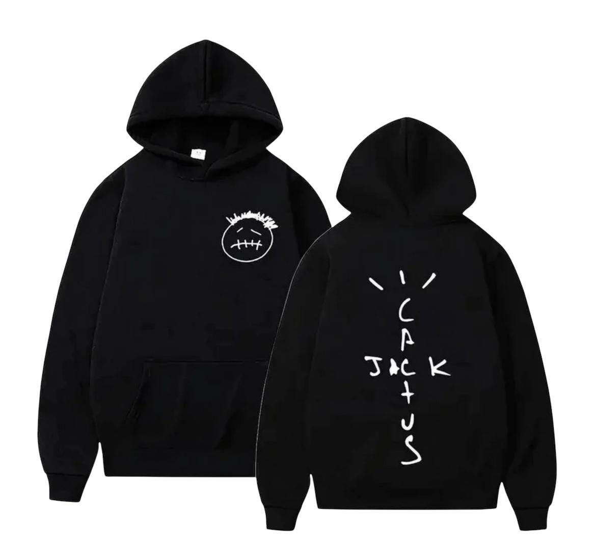 Cactus Jack Hoodie Pink Etsy