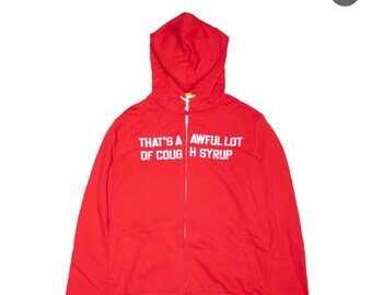 トップス That's A Awful Lot Of Cough Syrup Hoodie That's A Awful Lot Of Cough Syrup Pullover Hoodies - All