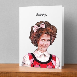 ¡Gilly lo hizo y lo siente! La tarjeta de felicitación original está hecha a mano en EE. UU., envío gratuito elegible