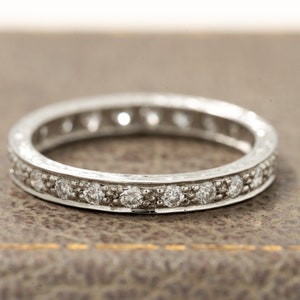 Platinum Diamond Full Eternity Ring