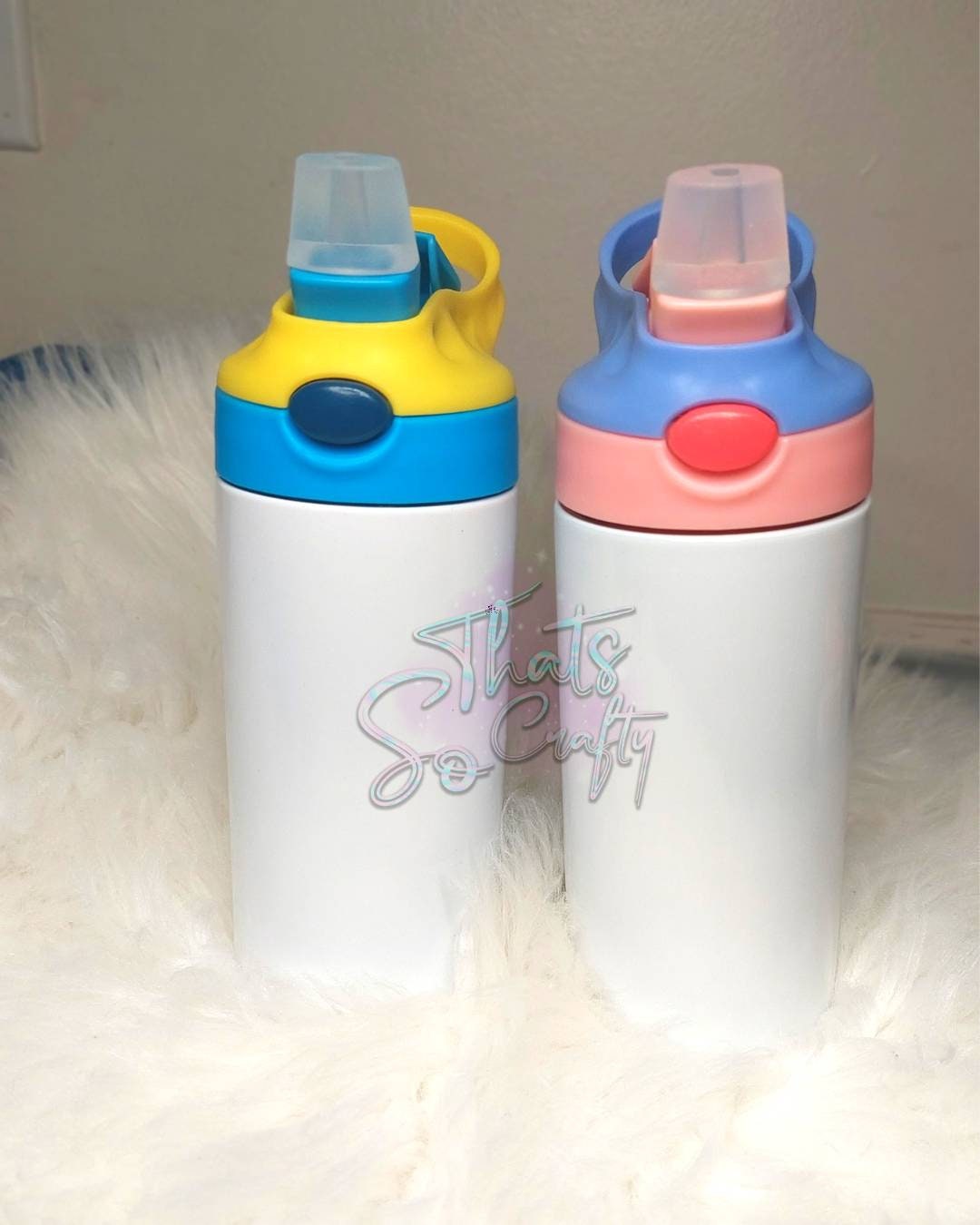 12oz-20oz Sublimation Straight Children's Flip Water Bottle – DeeJons Blanks