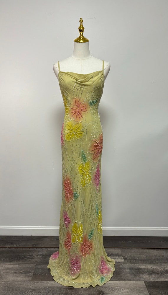 Vintage 90’s designer Bob Mackie Boutique floral b