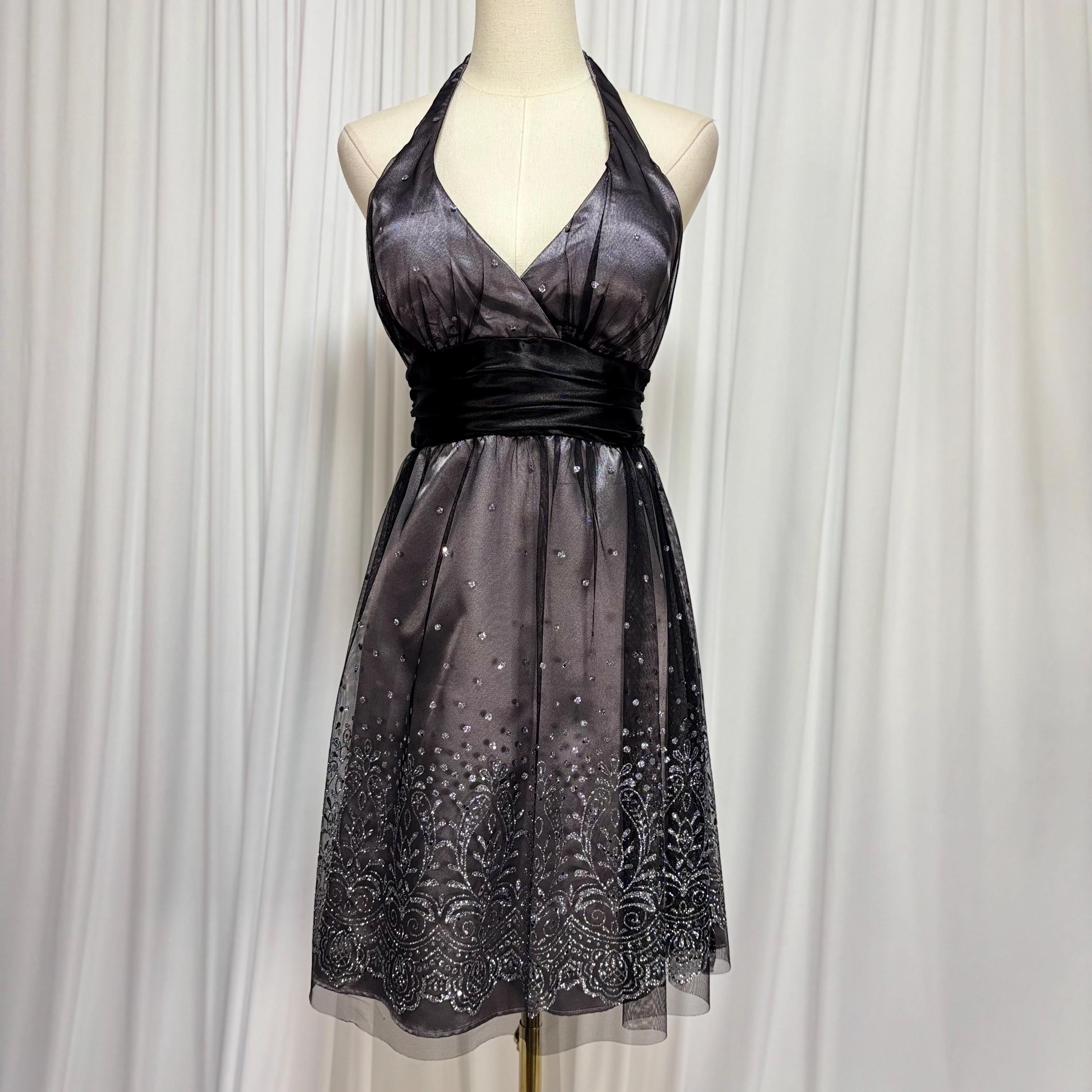 small black dress Velvi - Tess Mini - please refer to the Modest High Neck Long Best Sellers NH Week 43 2025 Color:MAUVE-2