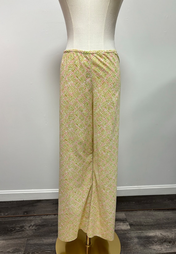 Vintage Y2K Pink & Green Pajama Set | Size M/L - image 6