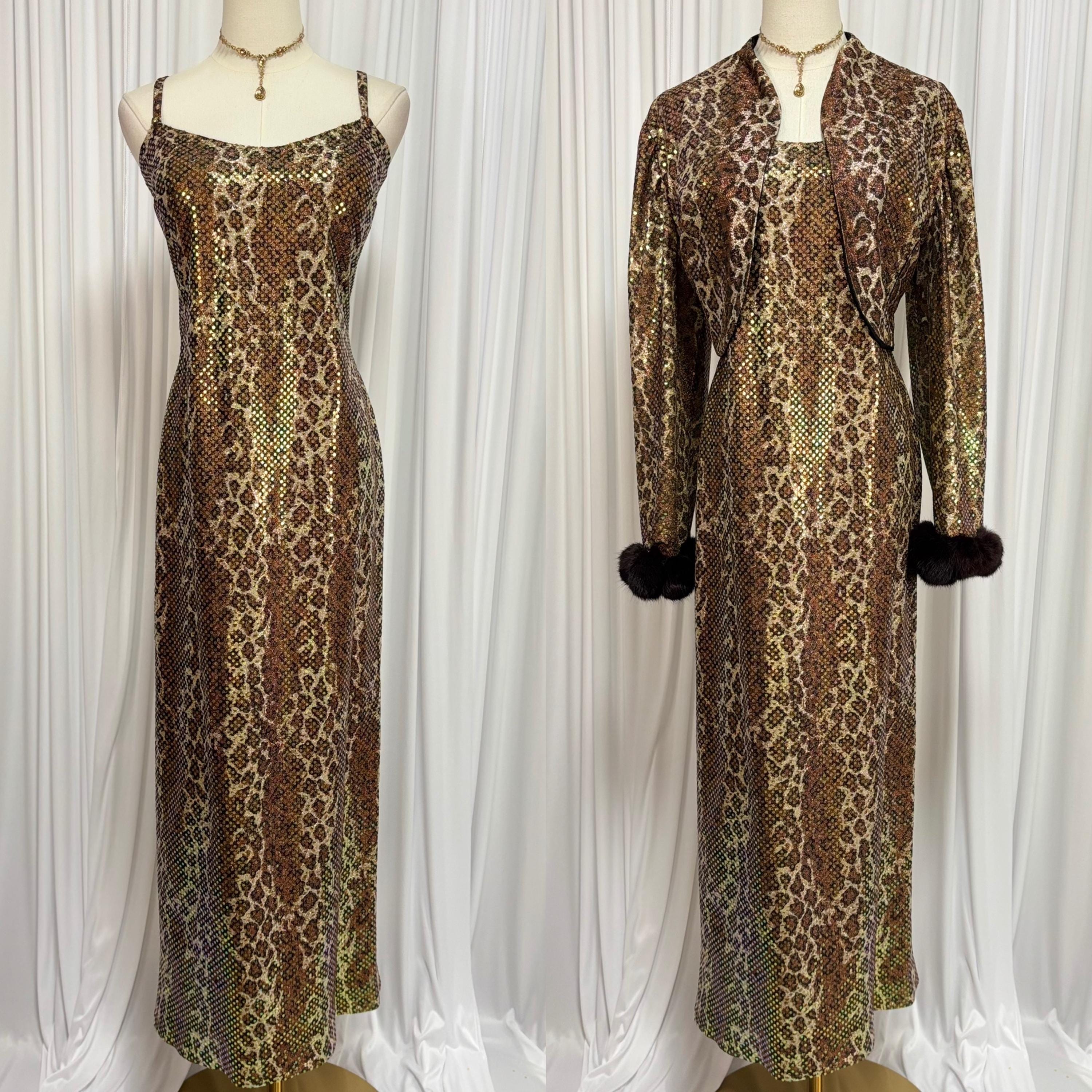 betsey johnson green leopard dress Betsey Johnson velvet leopard dress – Bodega No. 3