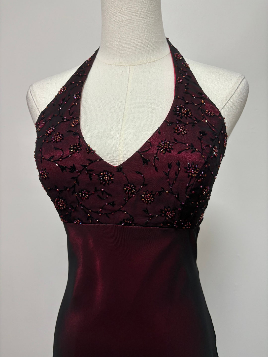 Y2K O-Ring Halter Dress (Large)