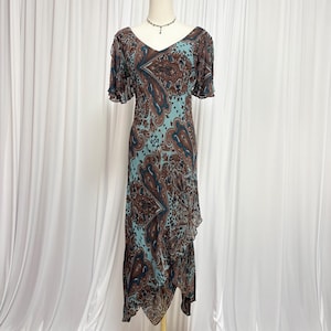 90s Beaded Asymmetrical Fairy Dress - Etsy