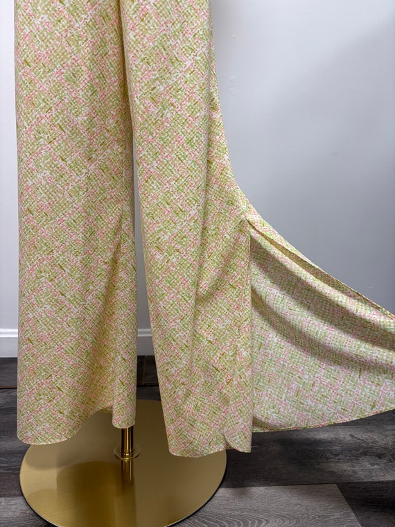 Vintage Y2K Pink & Green Pajama Set | Size M/L - image 2
