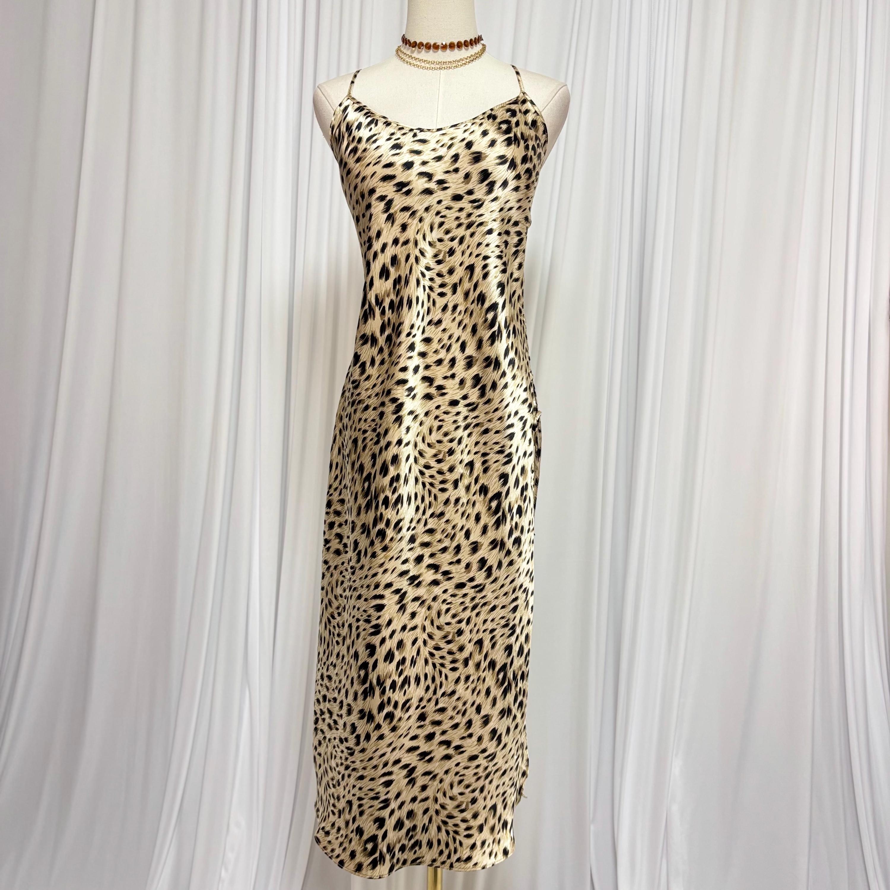 Cheetah Lace Dress - Etsy