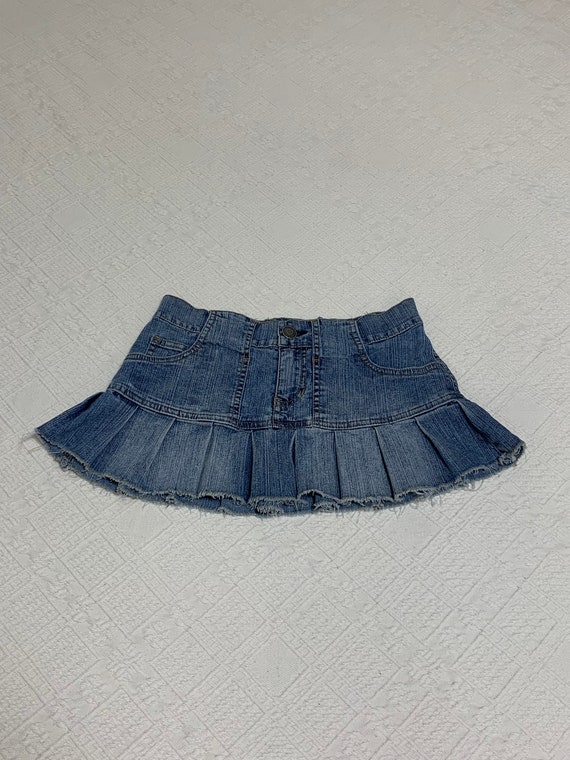 y2k mini skirt blue - Gem