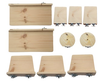 10 piece Chinchilla Ledge Selection