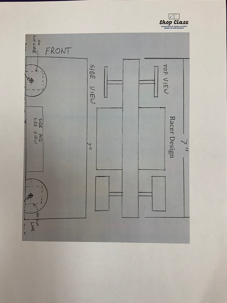 Race Car Building Plans Etsy